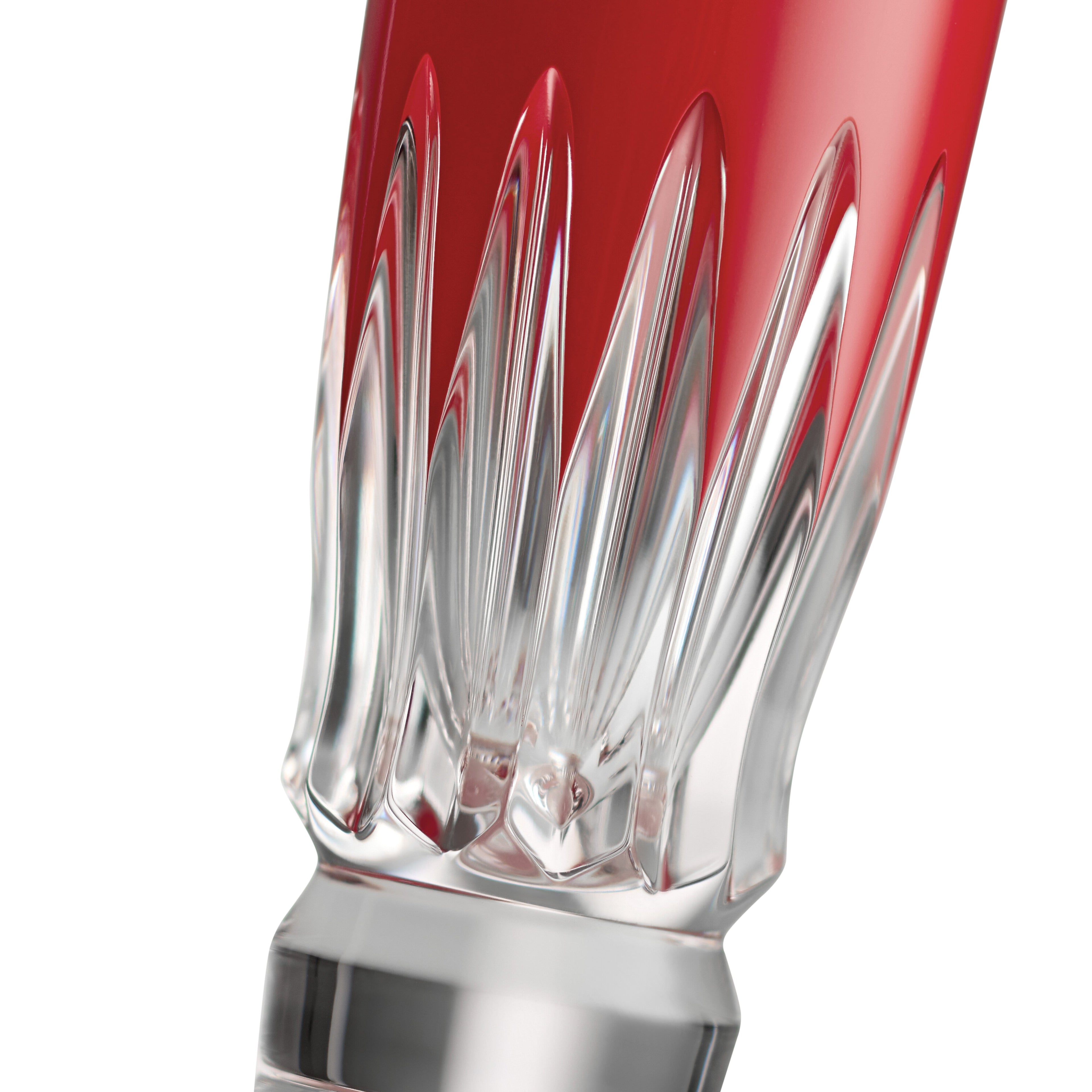 New Year Shot Glasses Firework, Set of 2, Red