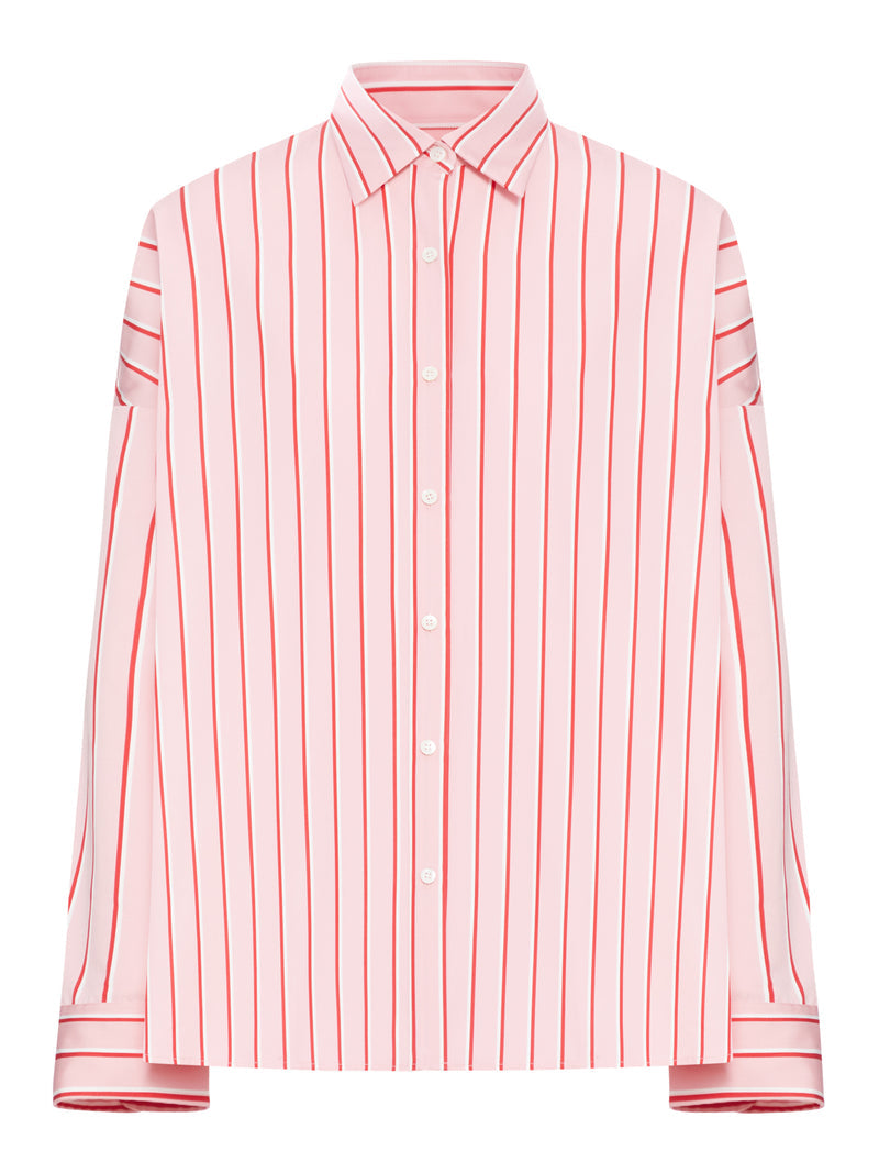Dries Van Noten Women Striped Cotton Shirt