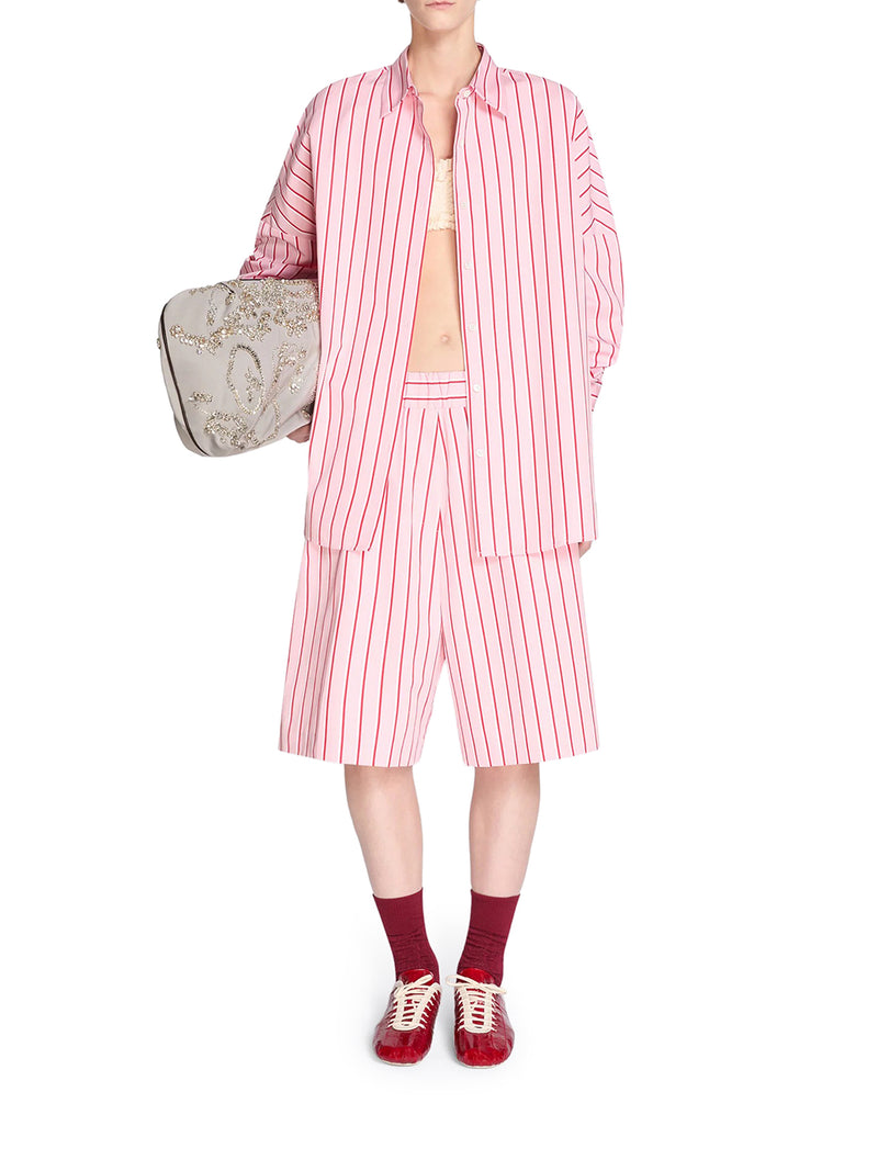 Dries Van Noten Women Striped Cotton Shirt