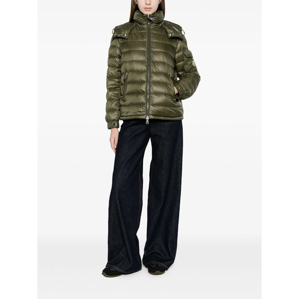 Moncler Green Jackets - Puffer Jackets Women
