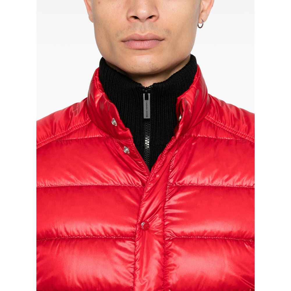 Moncler Red Jackets - Padded & Down Jackets Men