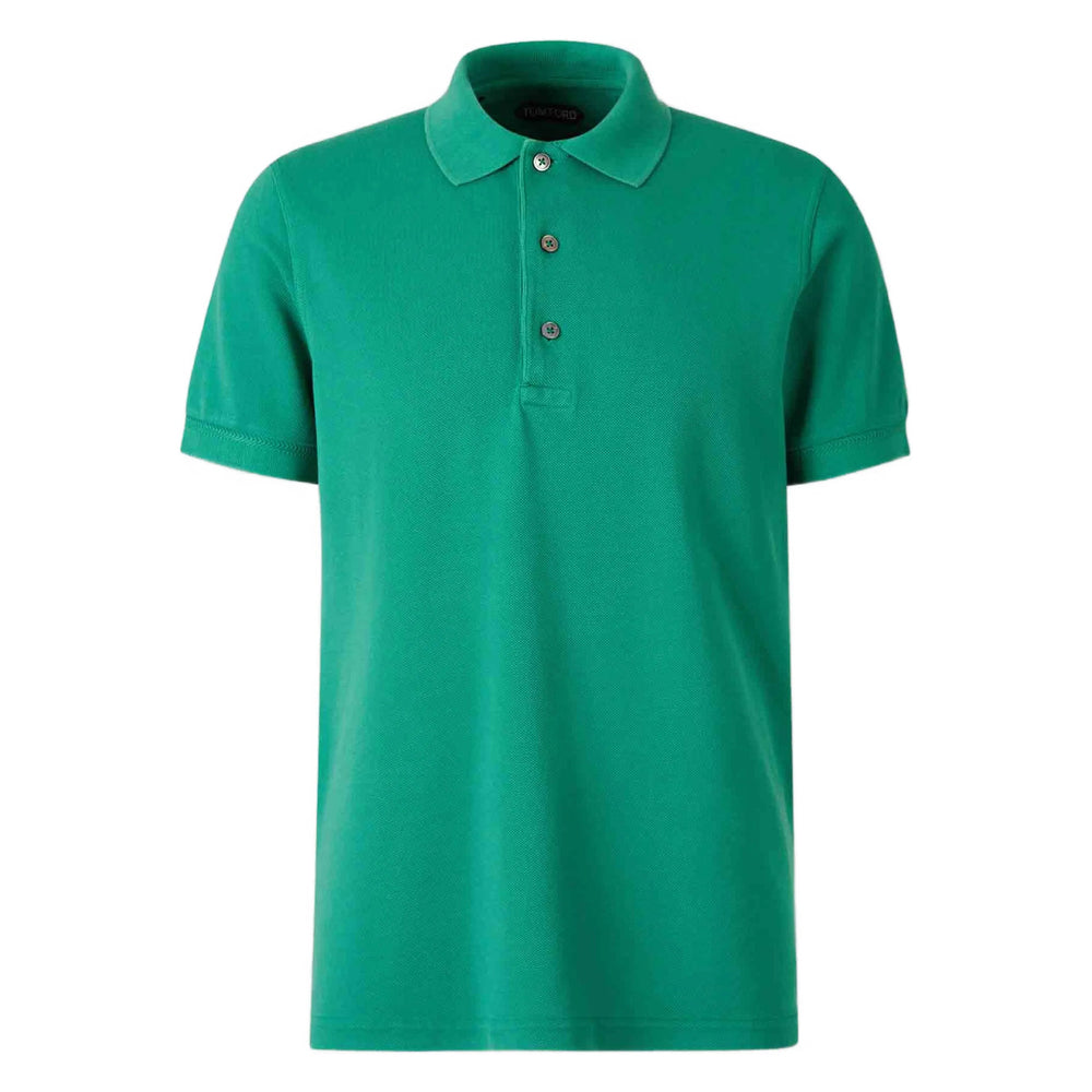 Tom Ford Men Green Polo Shirt