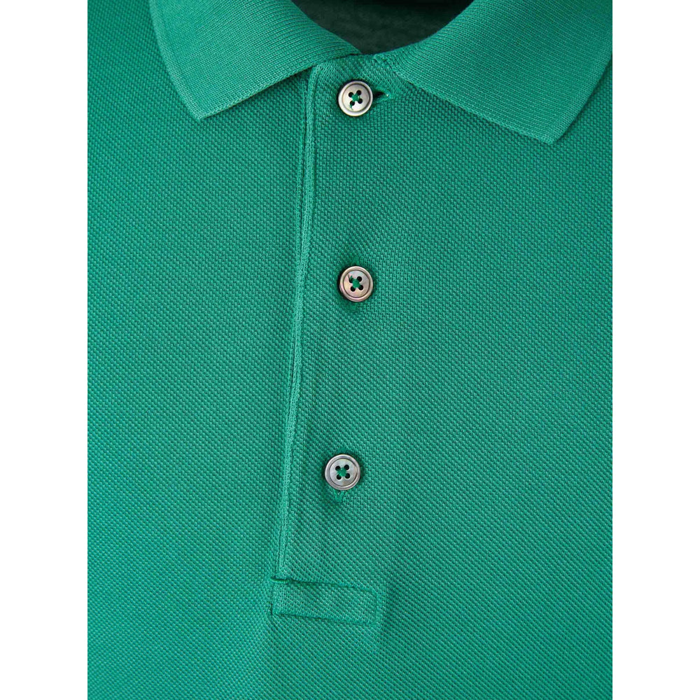 Tom Ford Men Green Polo Shirt