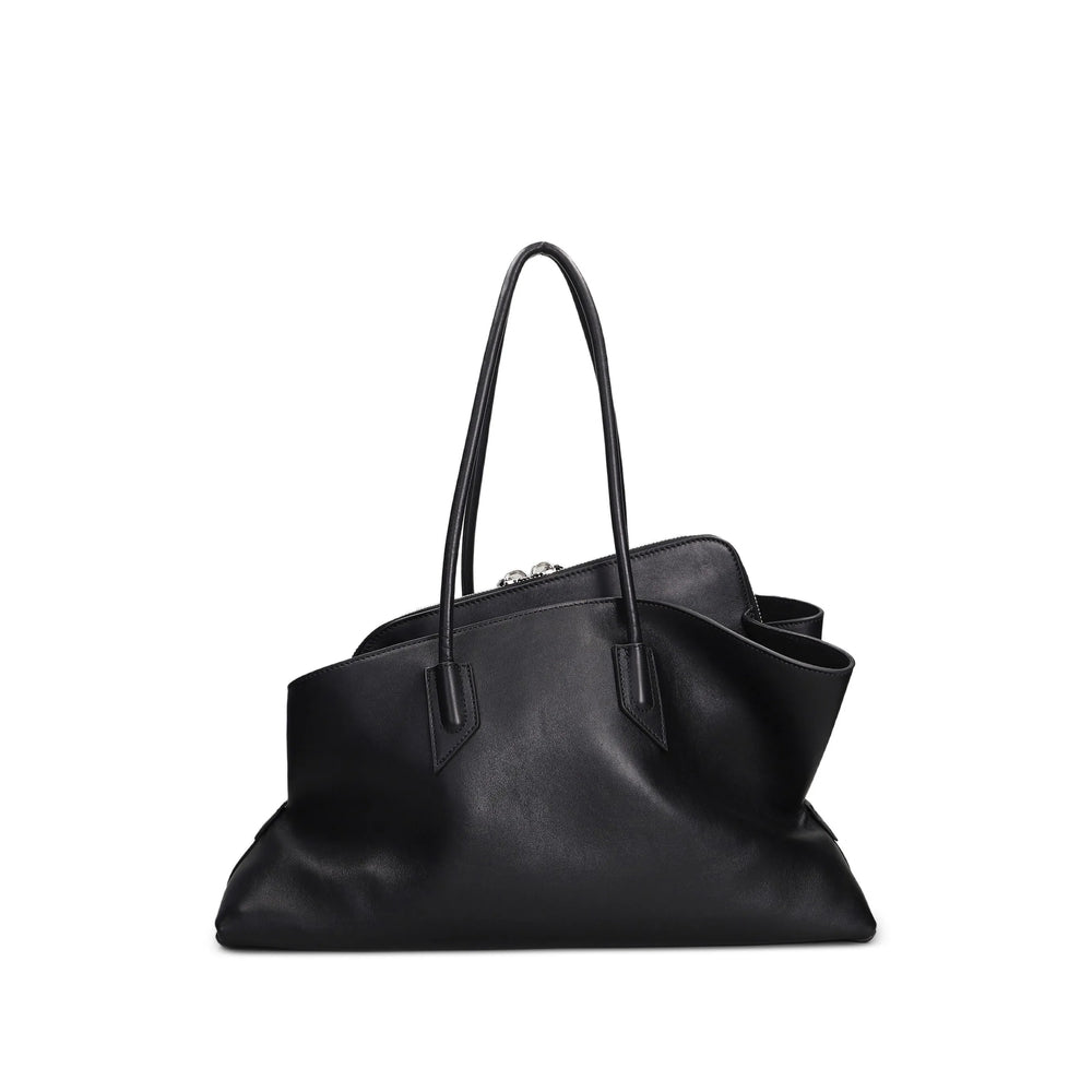 The Attico Black Tote Bags Women