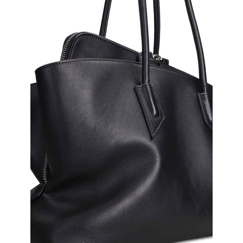 The Attico Black Tote Bags Women