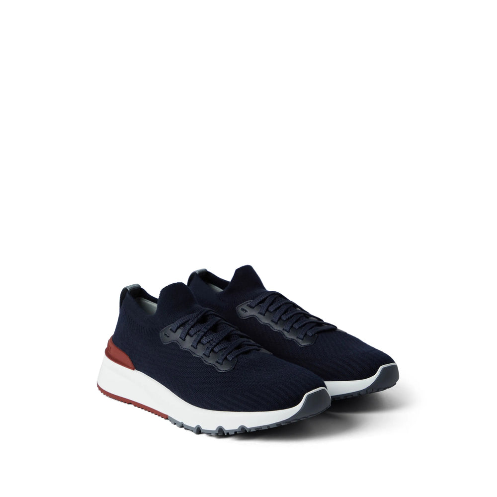 Brunello Cucinelli Blue Trainers - Low-Tops Men