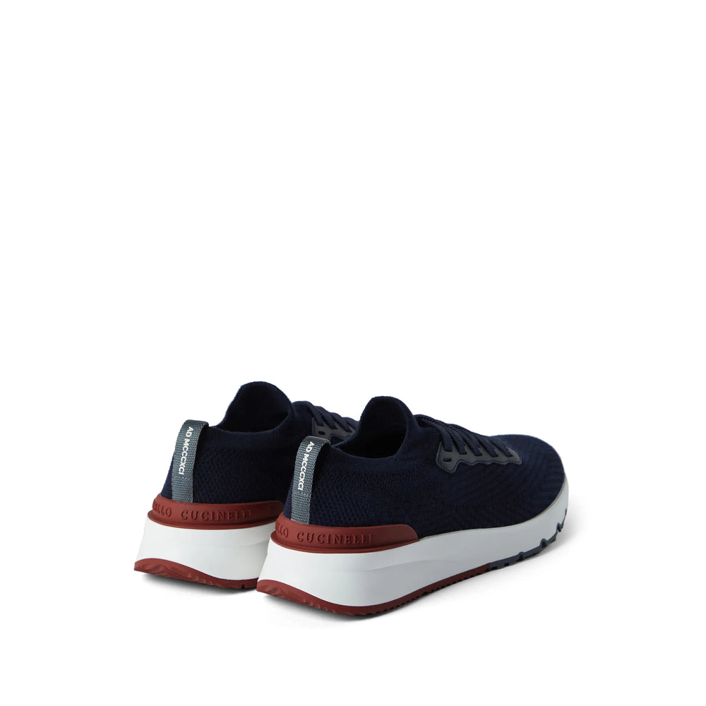 Brunello Cucinelli Blue Trainers - Low-Tops Men