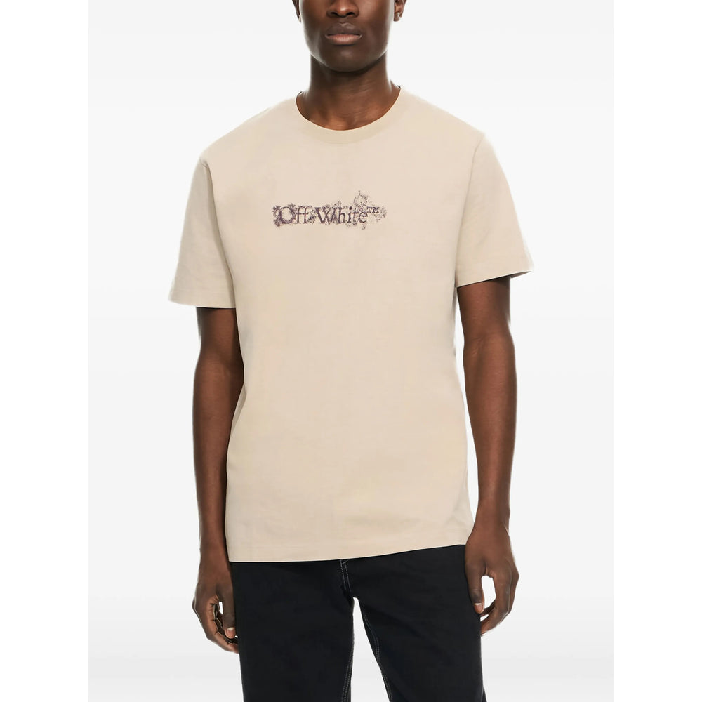 Off-White Neutrals T-Shirts & Vests - T-Shirts Men