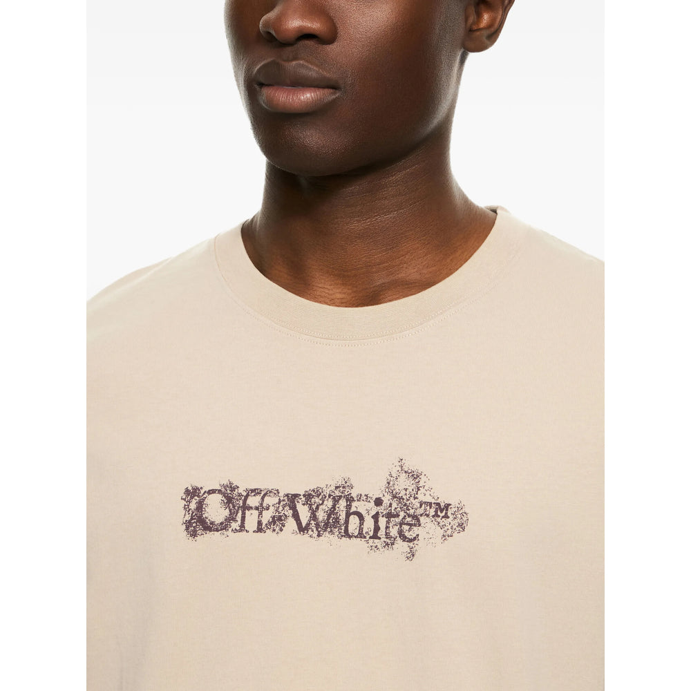 Off-White Neutrals T-Shirts & Vests - T-Shirts Men