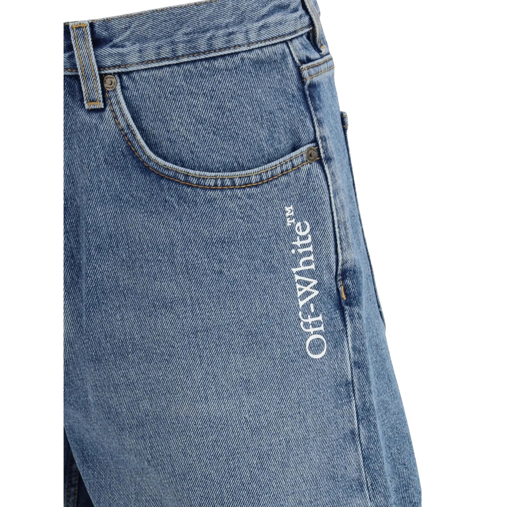 Off-White White Denim - Regular & Straight-Leg Jeans Men