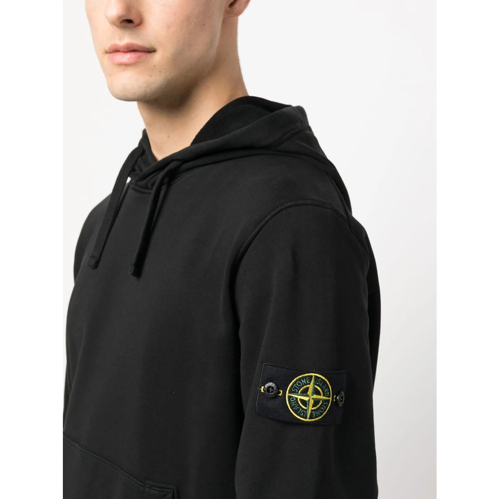 Stone Island Black Sweaters & Knitwear - Hoodies Men