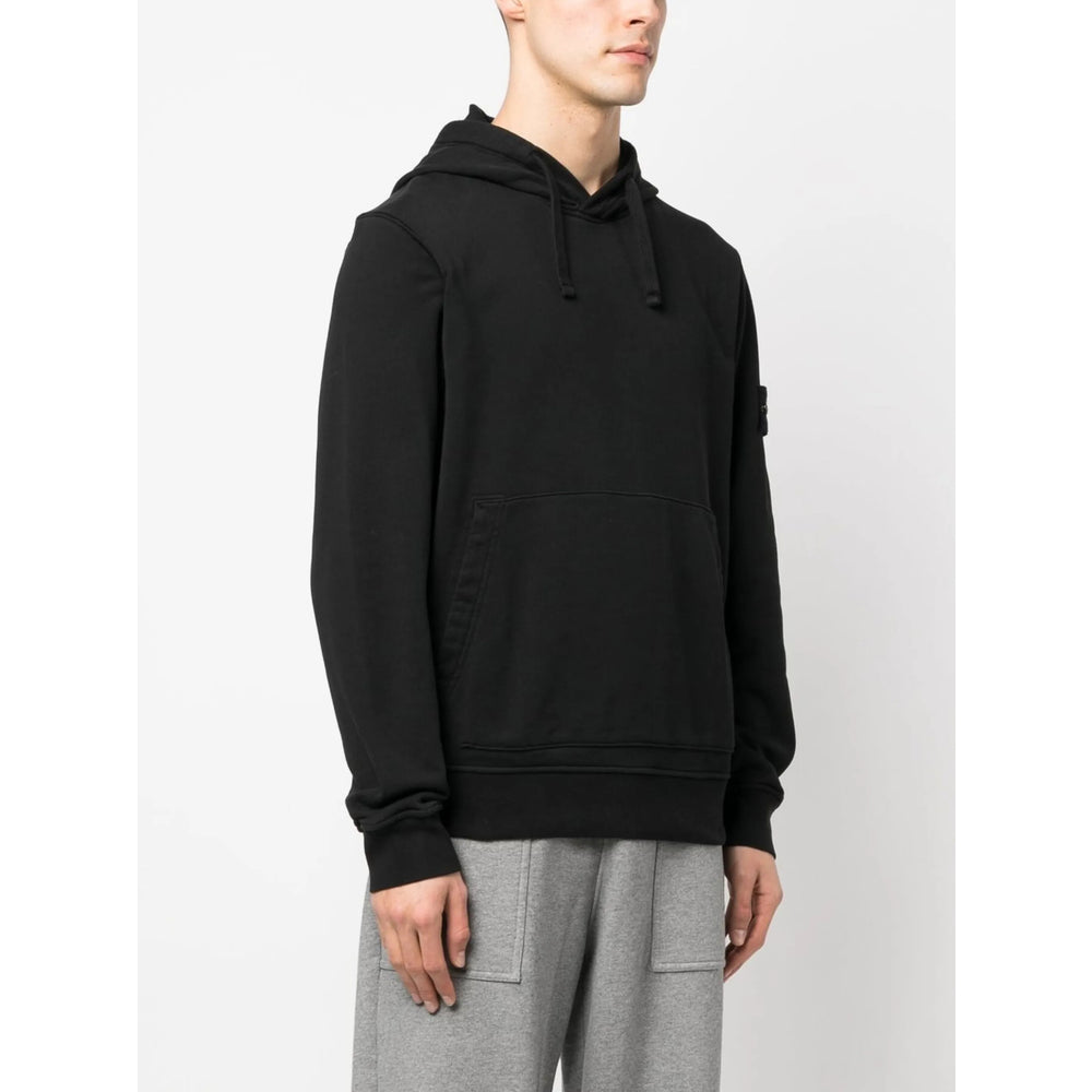 Stone Island Black Sweaters & Knitwear - Hoodies Men