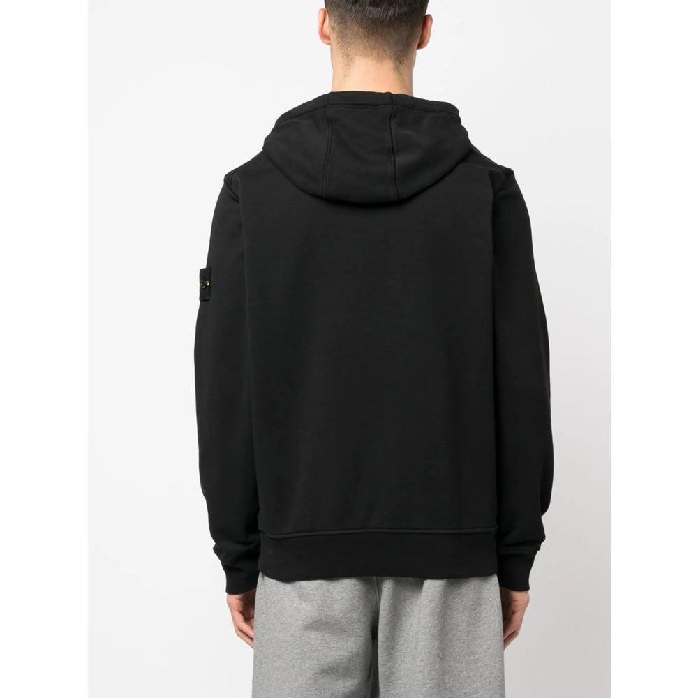 Stone Island Black Sweaters & Knitwear - Hoodies Men