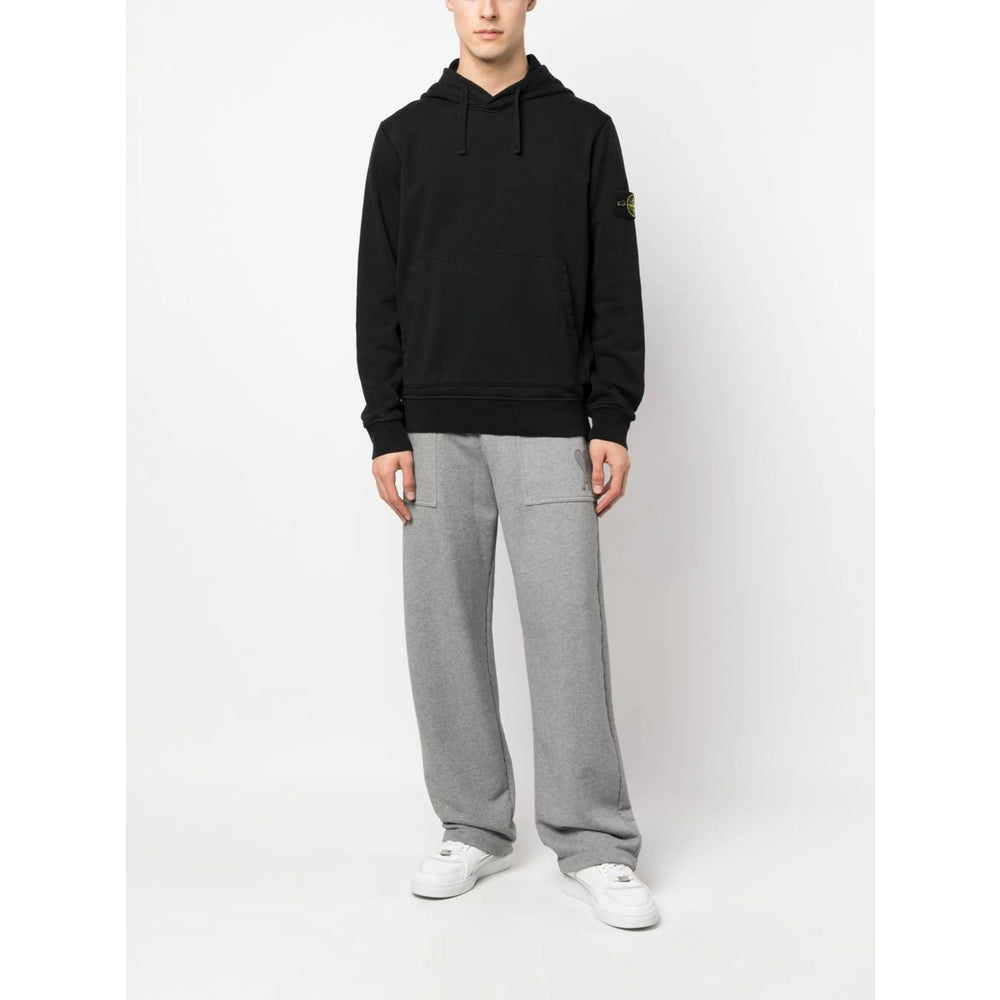 Stone Island Black Sweaters & Knitwear - Hoodies Men
