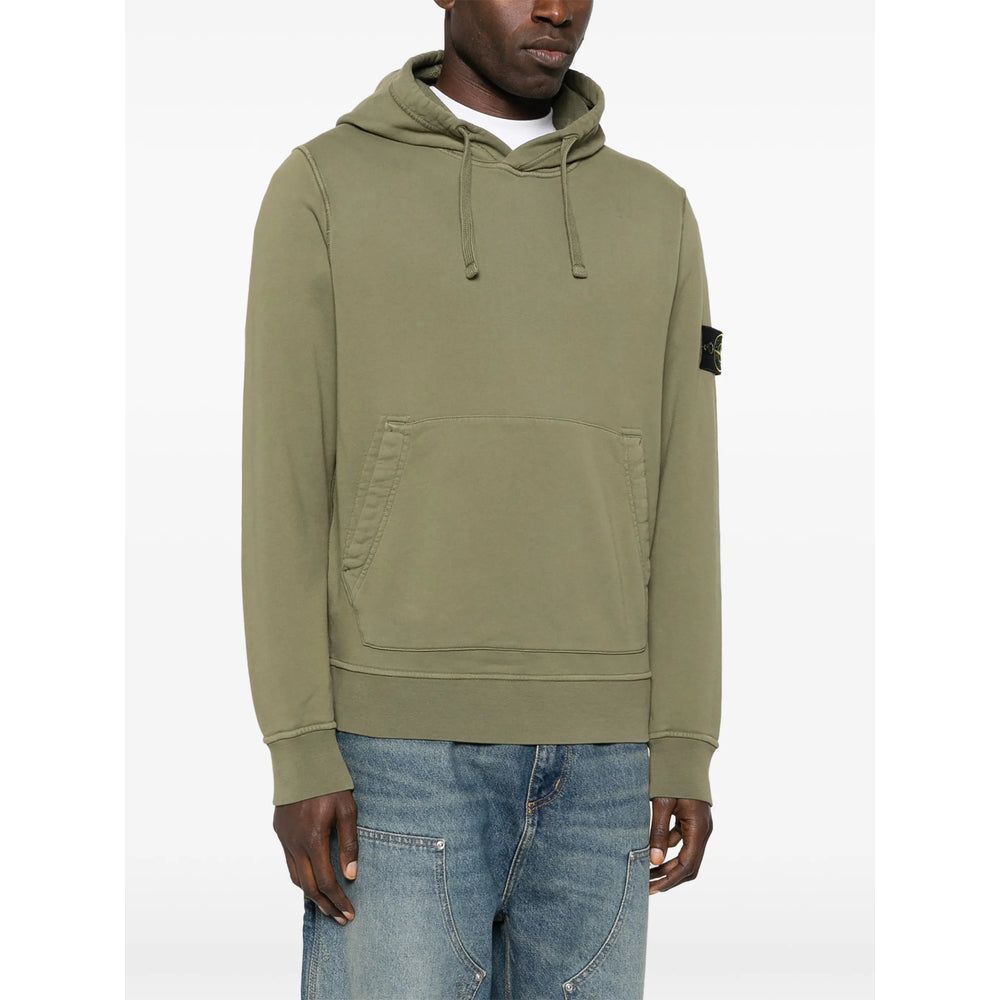 Stone Island Green Sweaters & Knitwear - Hoodies Men