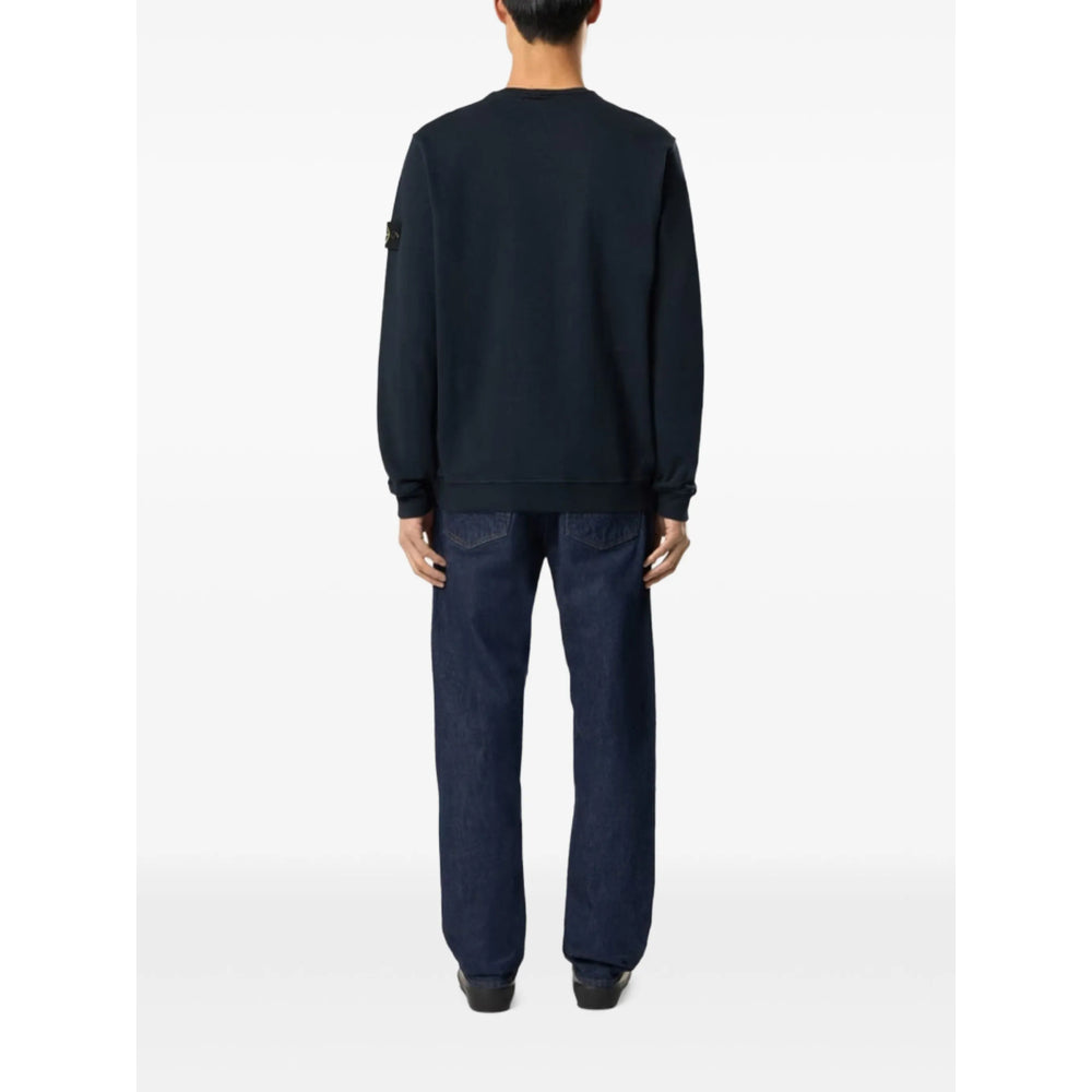 Stone Island Black Sweaters & Knitwear - Sweatshirts Men