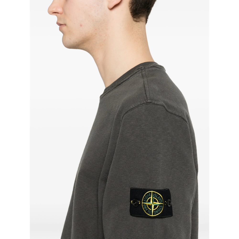 Stone Island Grey Sweaters & Knitwear - Sweatshirts Men