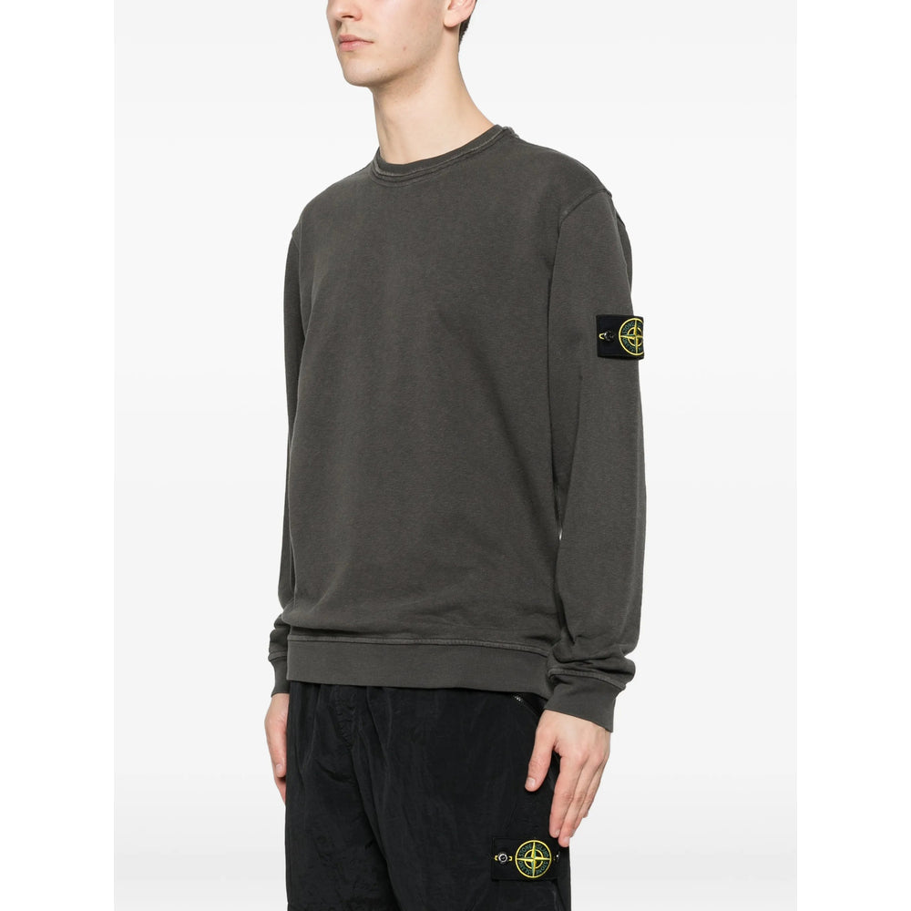 Stone Island Grey Sweaters & Knitwear - Sweatshirts Men