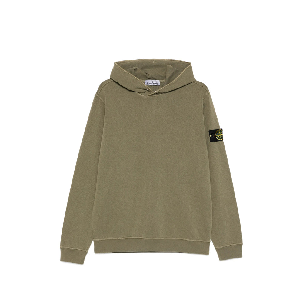 Stone Island Green Sweaters & Knitwear - Hoodies Men
