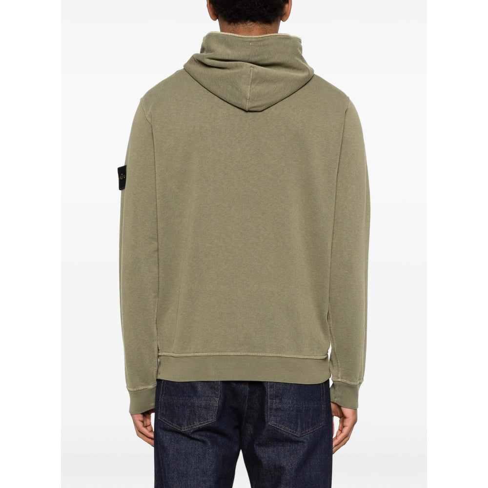 Stone Island Green Sweaters & Knitwear - Hoodies Men