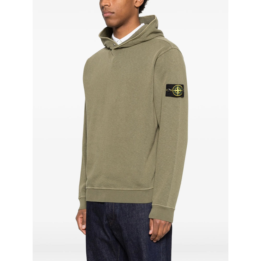 Stone Island Green Sweaters & Knitwear - Hoodies Men