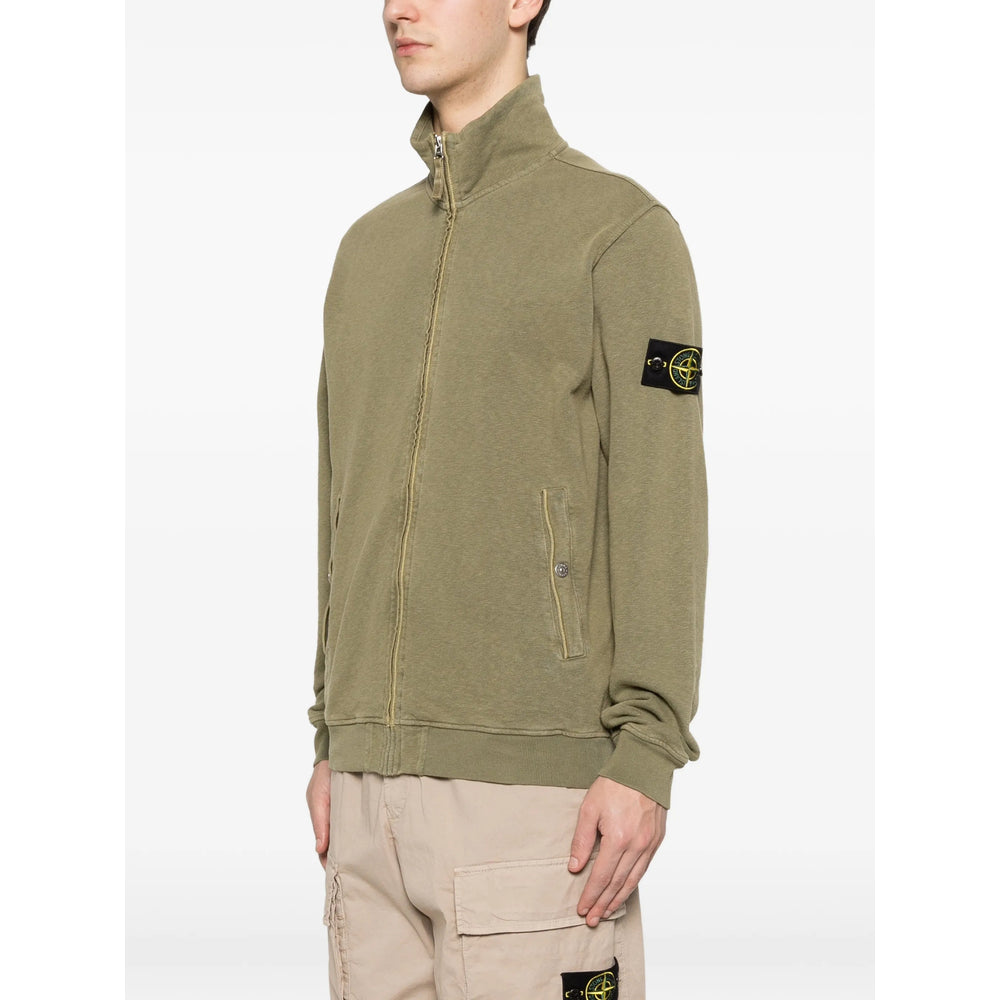Stone Island Green Sweaters & Knitwear - Sweatshirts Men