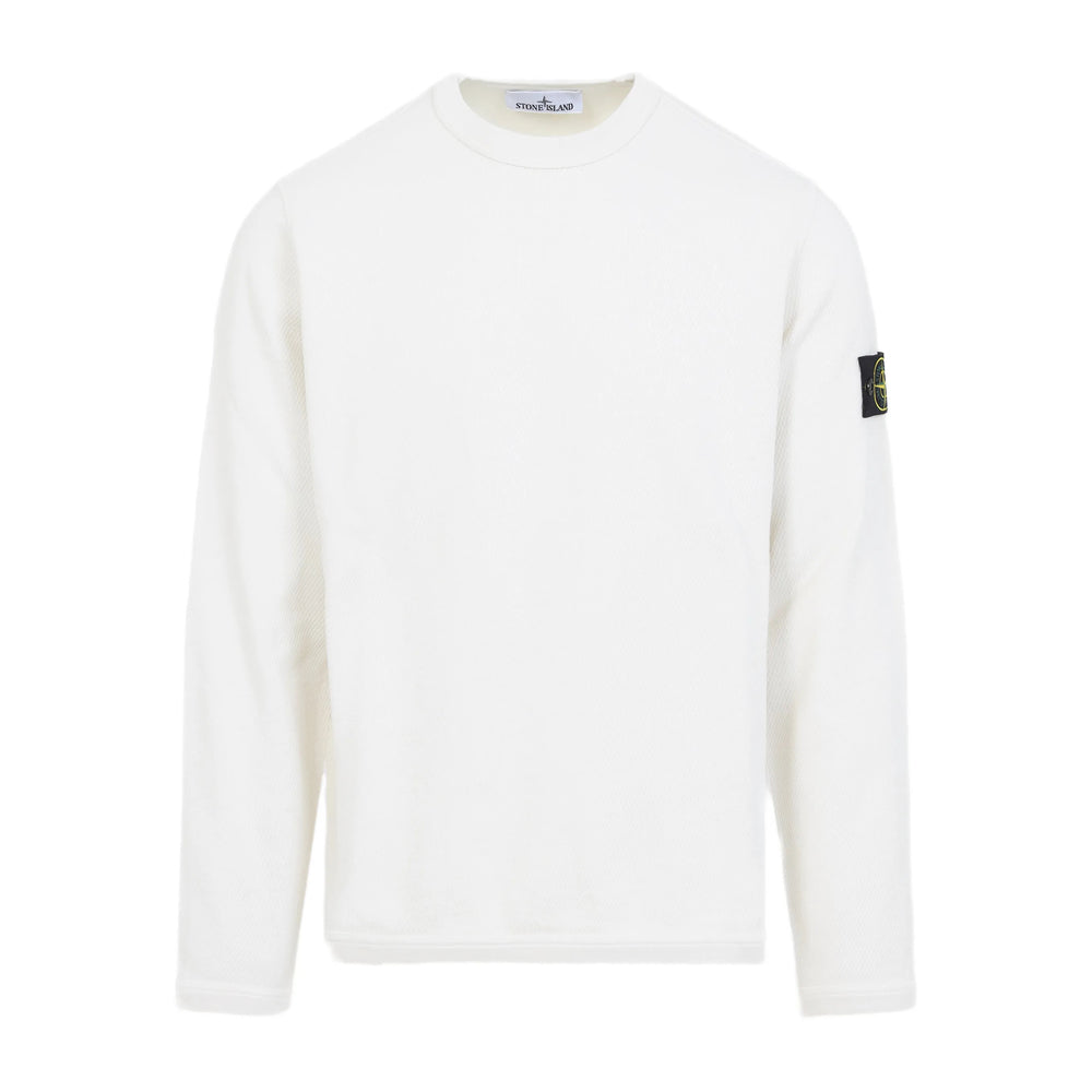 Stone Island White Sweaters & Knitwear - Jumpers Men