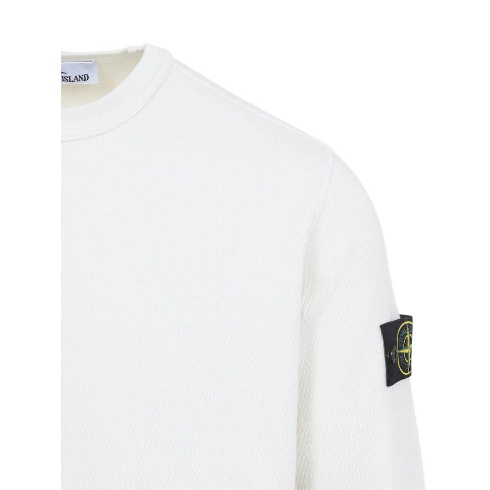 Stone Island White Sweaters & Knitwear - Jumpers Men