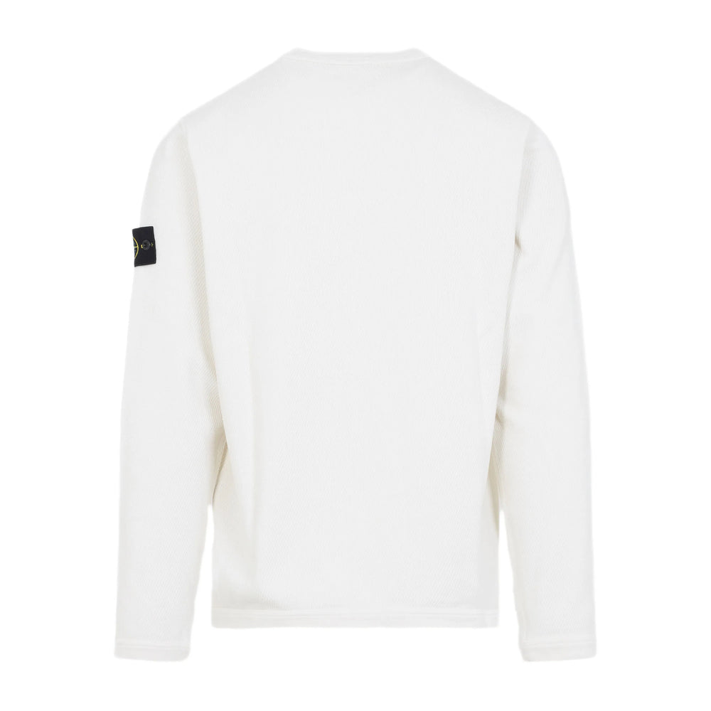 Stone Island White Sweaters & Knitwear - Jumpers Men