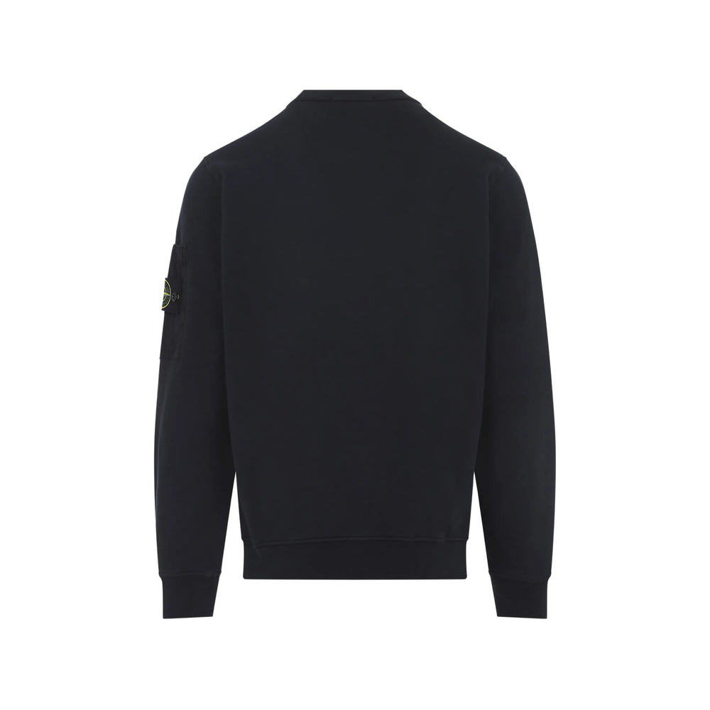 Stone Island Black Sweaters & Knitwear - Sweatshirts Men