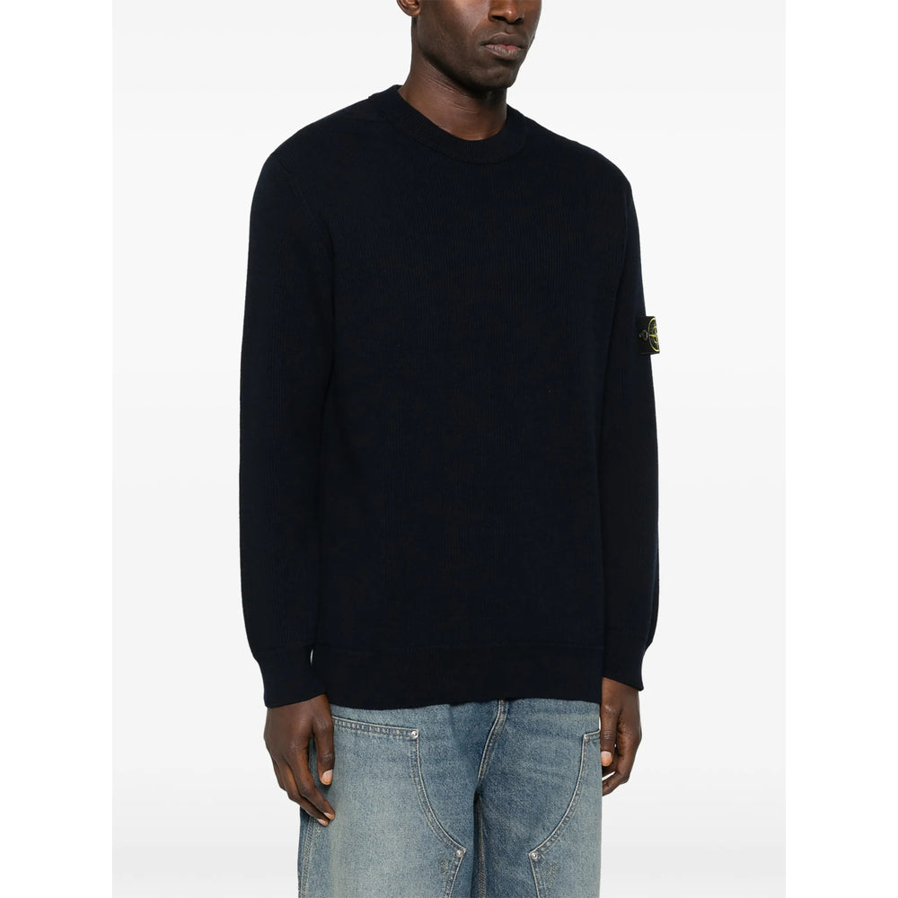Stone Island Blue Sweaters & Knitwear - Jumpers Men