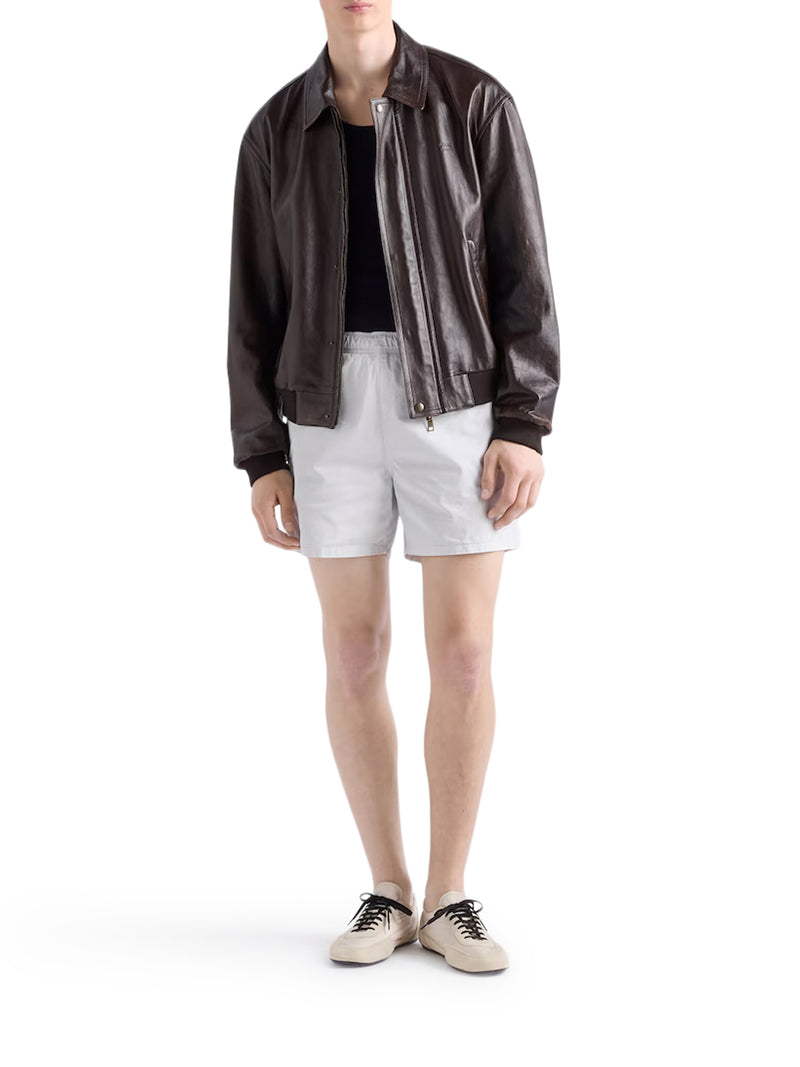 Prada Men Nappa Bomber Jacket
