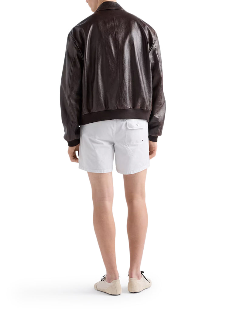Prada Men Nappa Bomber Jacket