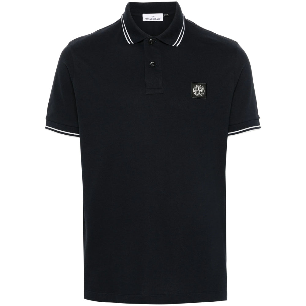 Stone Island Blue Polo Shirts Men