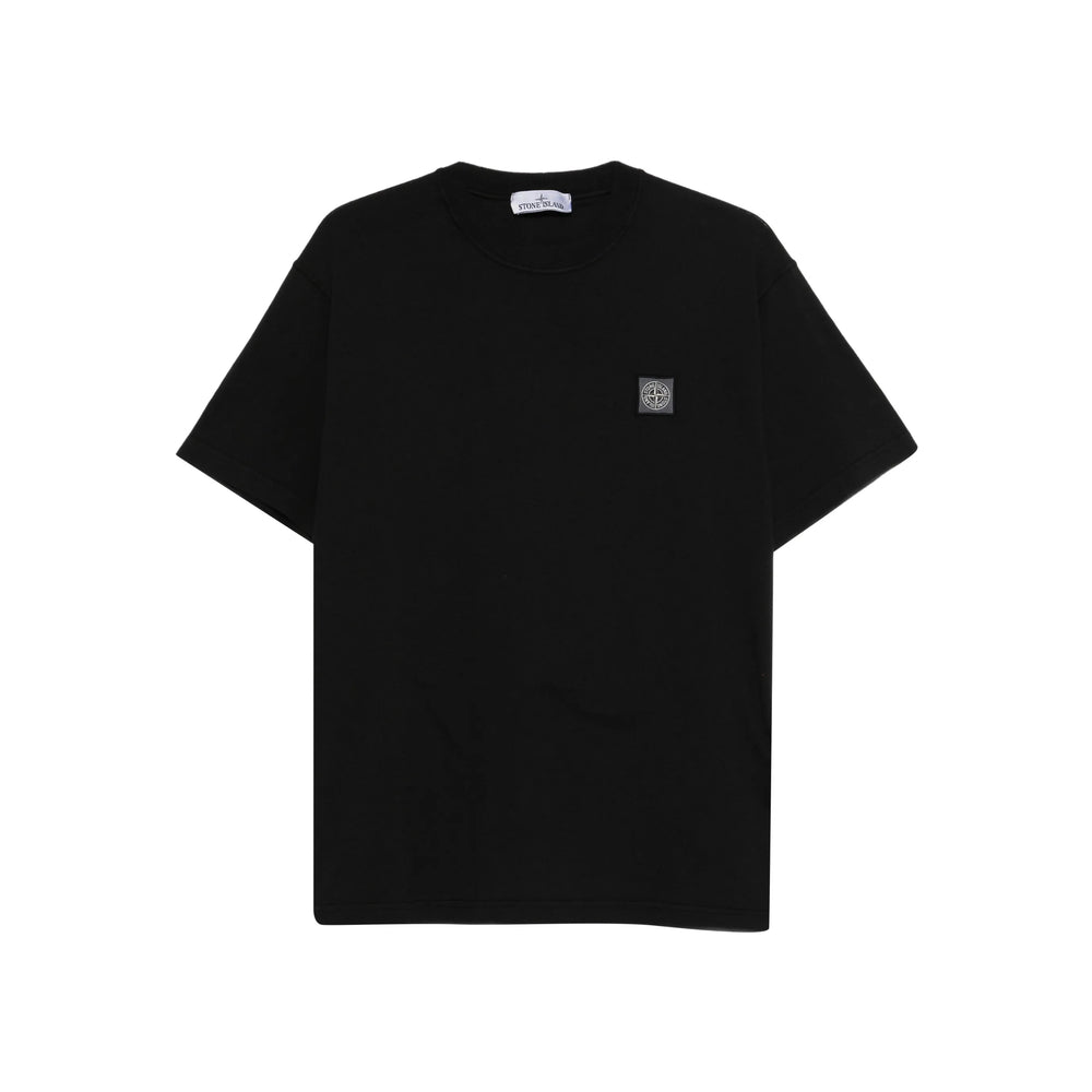 Stone Island Black T-Shirts & Vests - T-Shirts Men