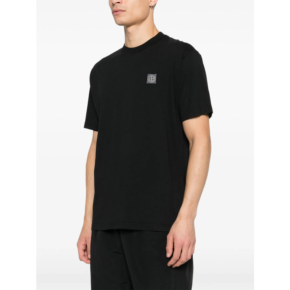 Stone Island Black T-Shirts & Vests - T-Shirts Men