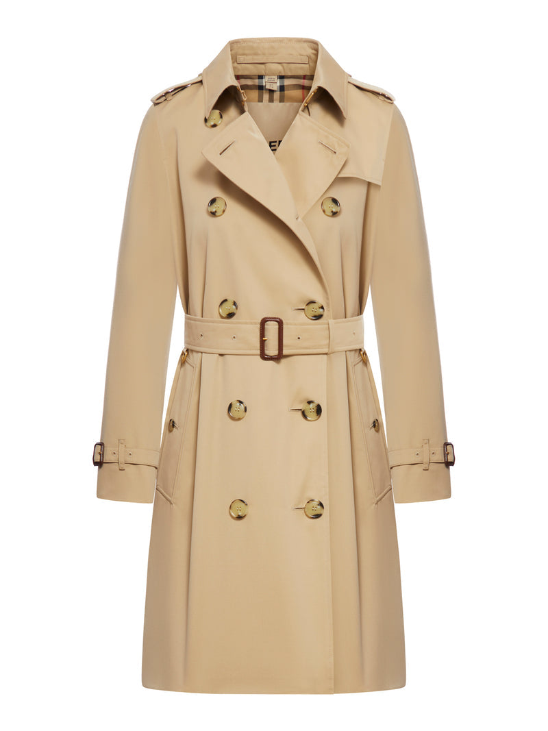 Burberry Women Heritage Kensington Short Trench Coat