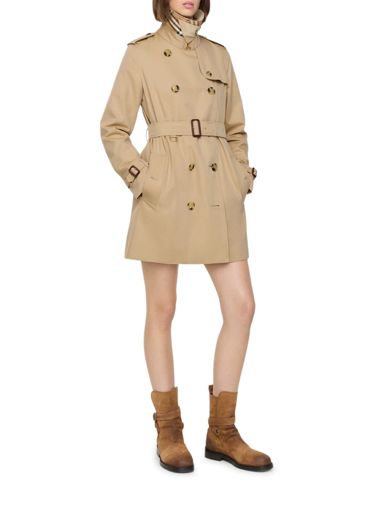 Burberry Women Heritage Kensington Short Trench Coat