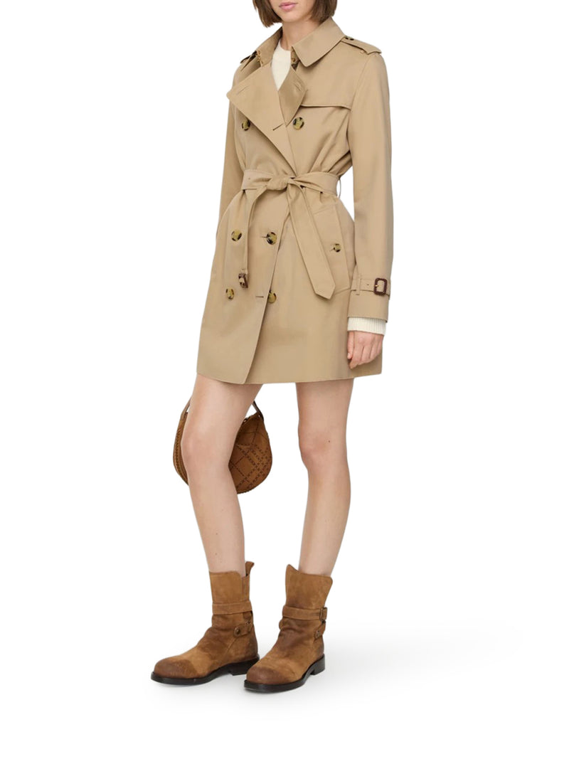Burberry Women Heritage Kensington Short Trench Coat