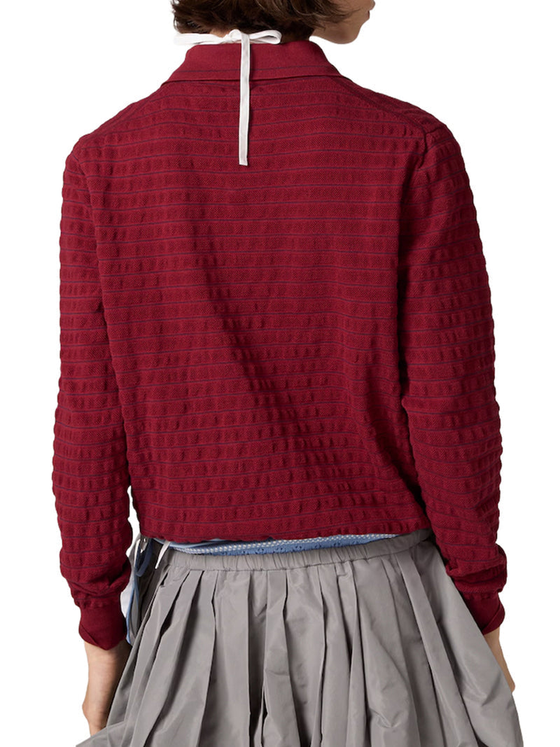 Miu Miu Women V-Neck Cotton Sweater