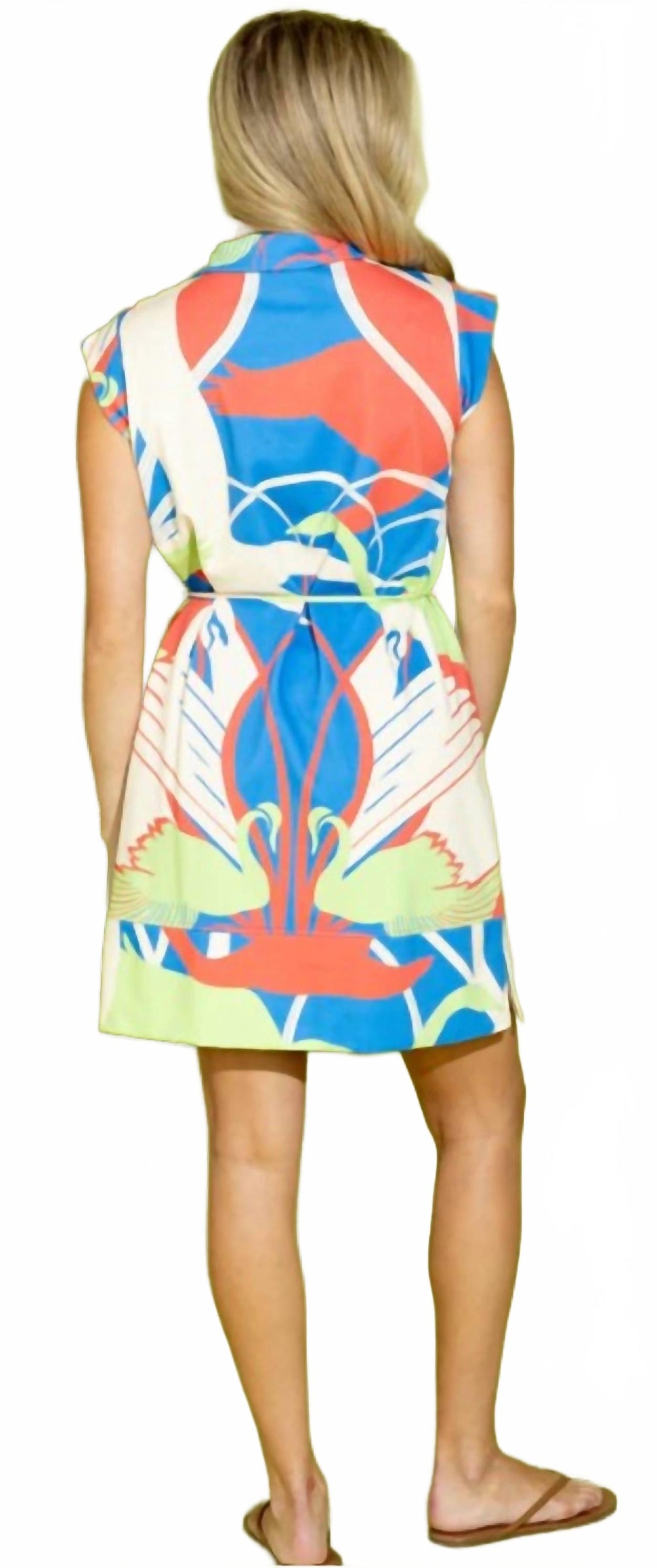 Leigh Dress In Royal Arcadia