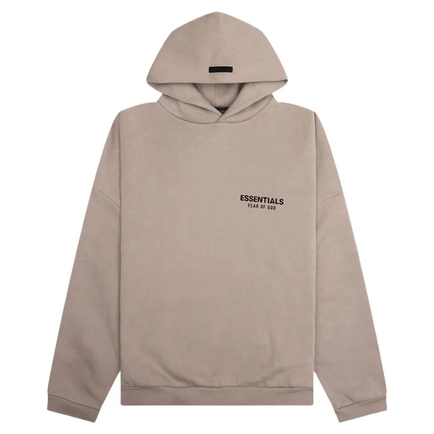 Men's Graphic Long Sleeves Hoodie In Desert Sand