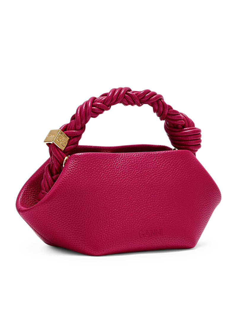 Ganni Women Mini Bou Bag In Grained