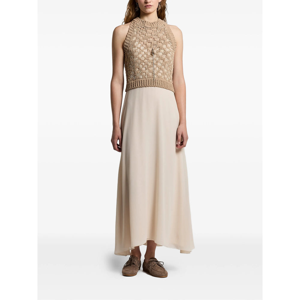 Peserico Neutrals Dresses - Day Dresses Women