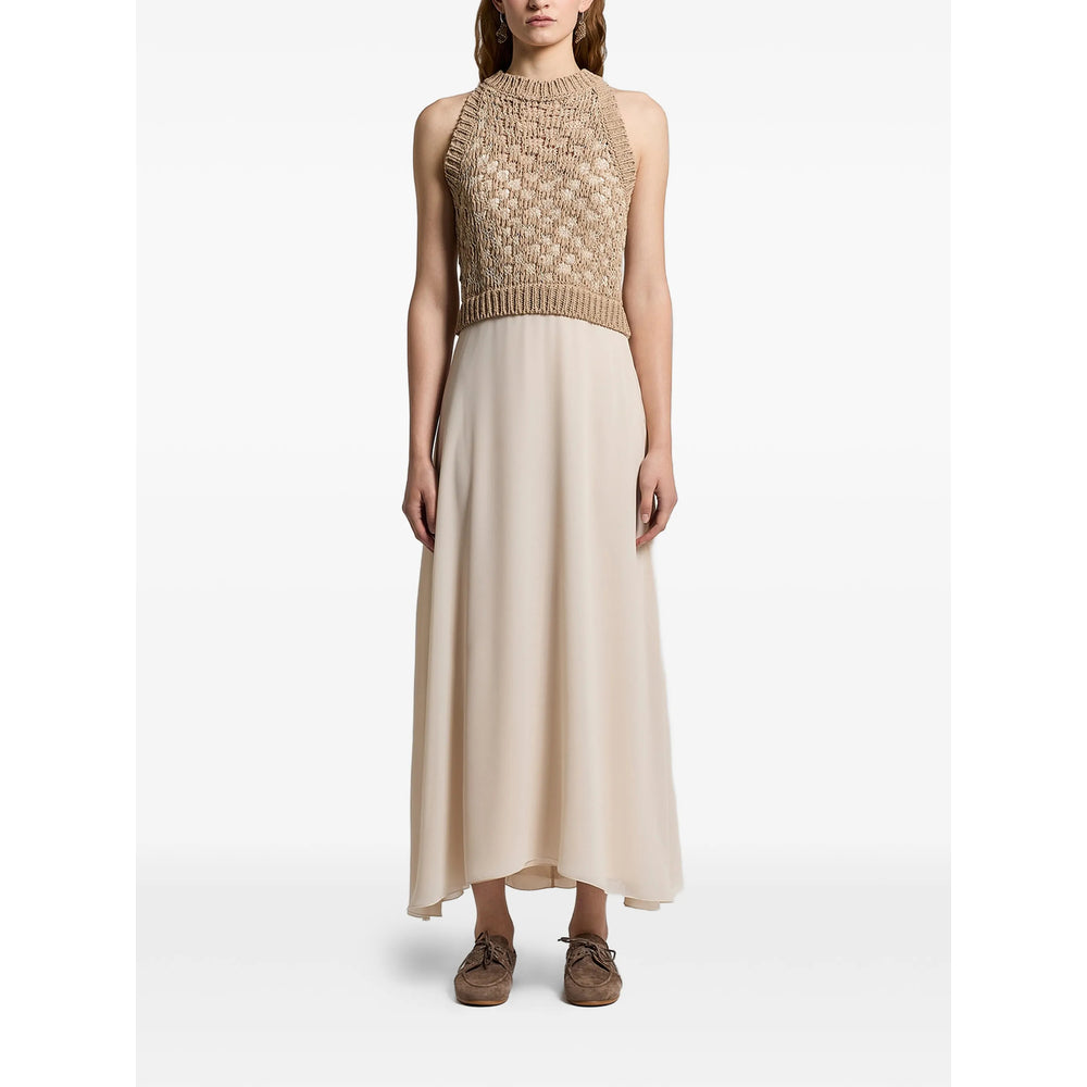 Peserico Neutrals Dresses - Day Dresses Women