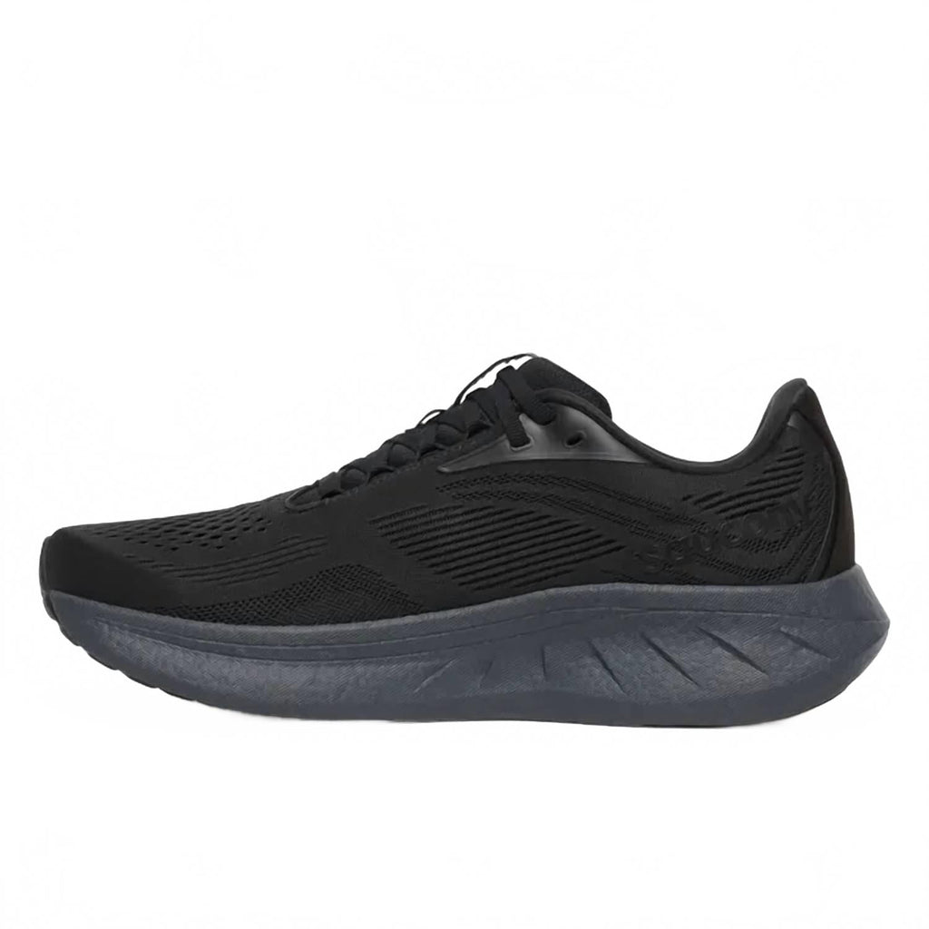 Men's Ride 18 Running Shoes In Black Shadow