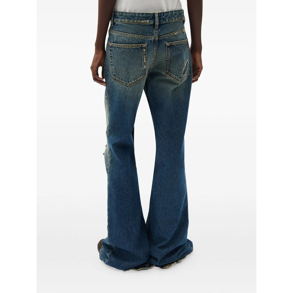 Ann Demeulemeester Blue Denim - Bootcut Jeans Women