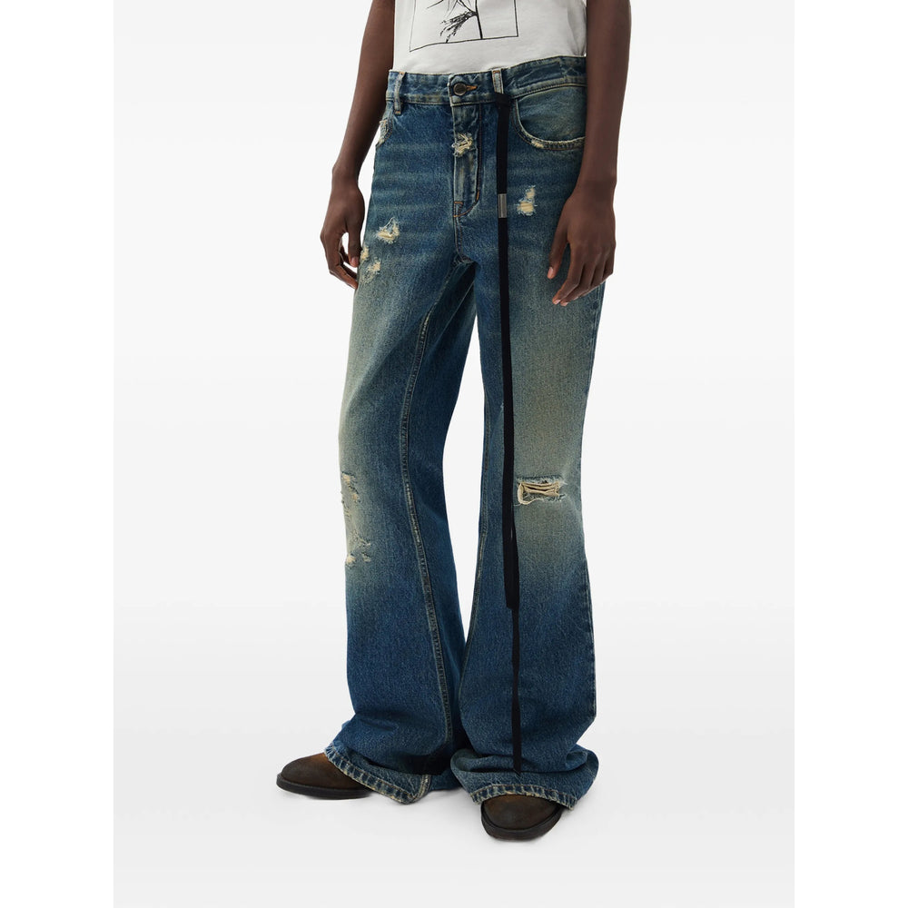 Ann Demeulemeester Blue Denim - Bootcut Jeans Women