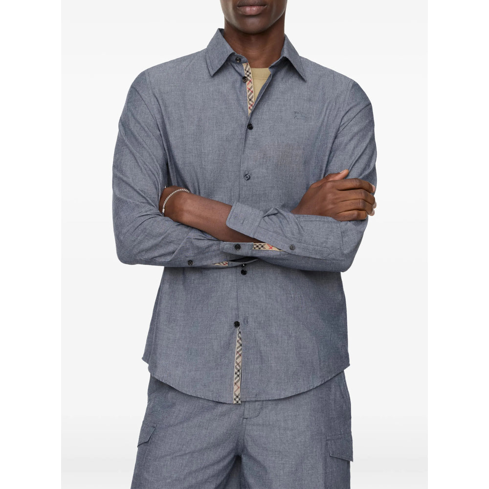 Burberry Blue Shirts Men