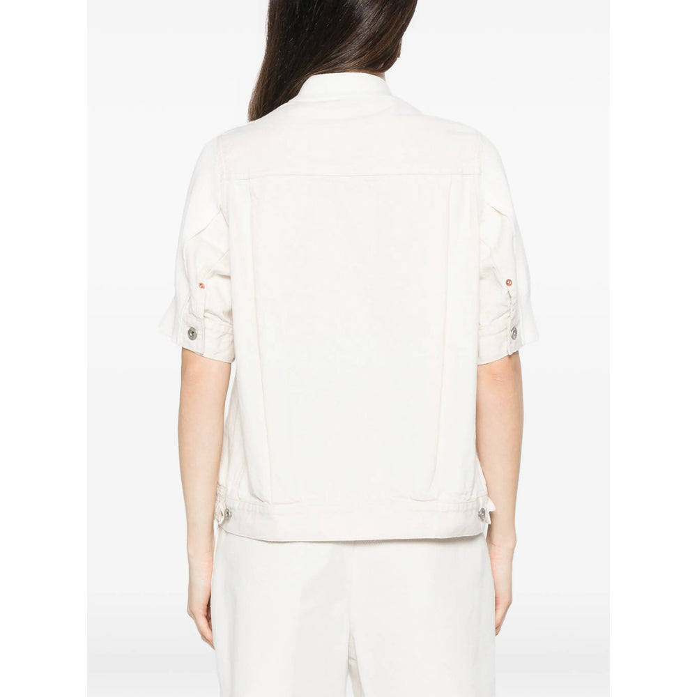 Sacai Neutrals Knitwear - Cardigans Women